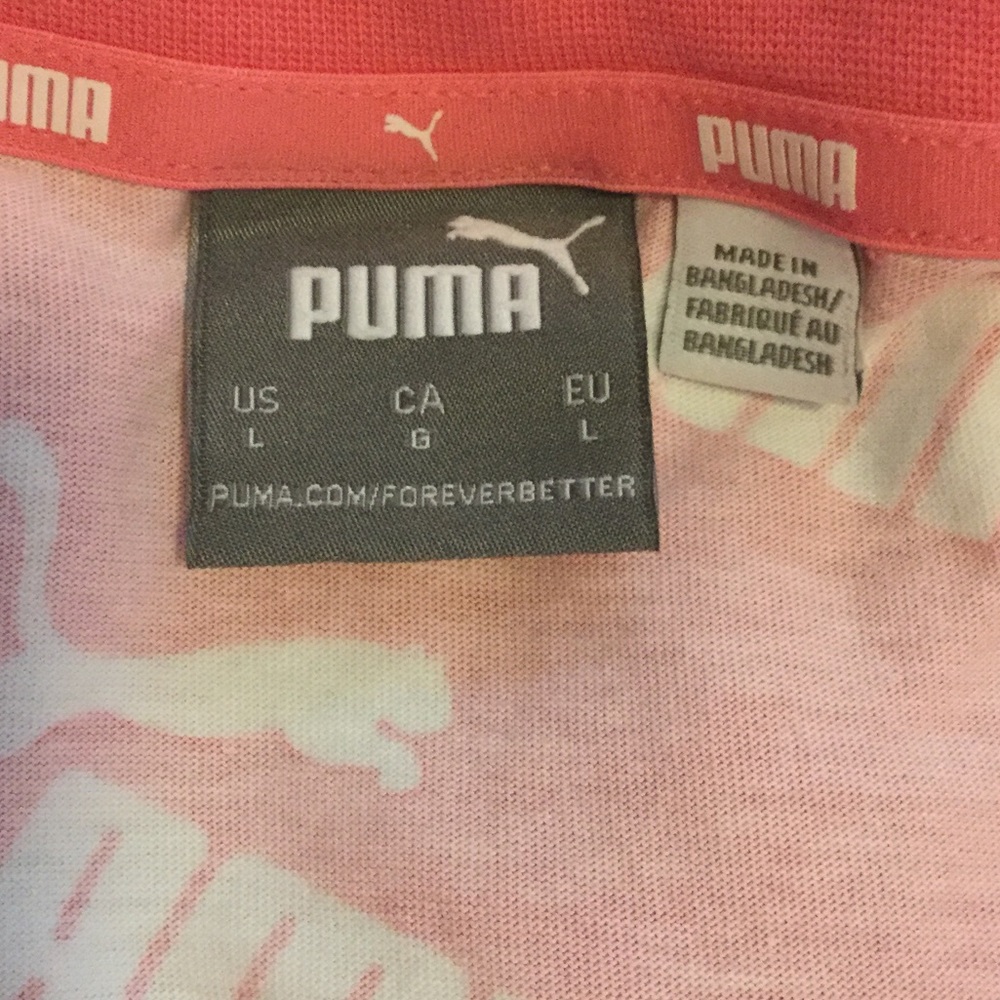 Puma “Over Branded” Logo SS T, Lg, Never Worn💯 - Picture 5 of 6
